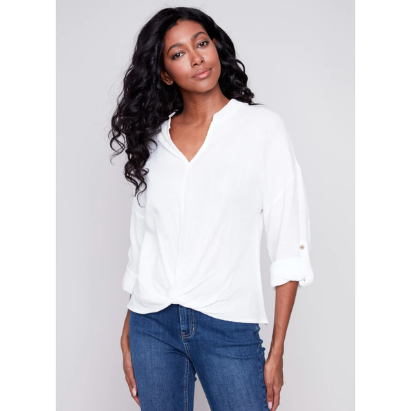 Twisted Detail Blouse - SPREE