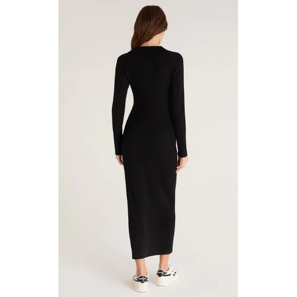 Runaway Zip Henley Dress - SPREE