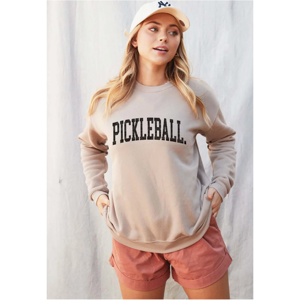 Pickleball Graphic Sweatshirt