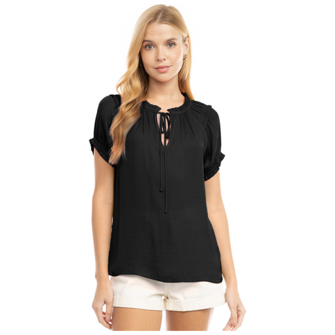 Raglan Short Sleeve Blouse - SPREE