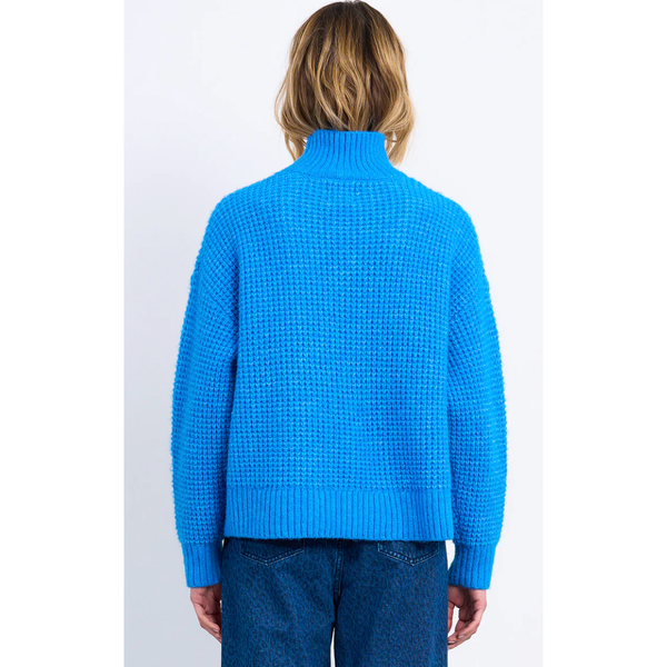 Blue Knitted Sweater