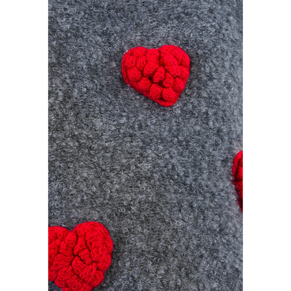 Knitted Heart Pullover
