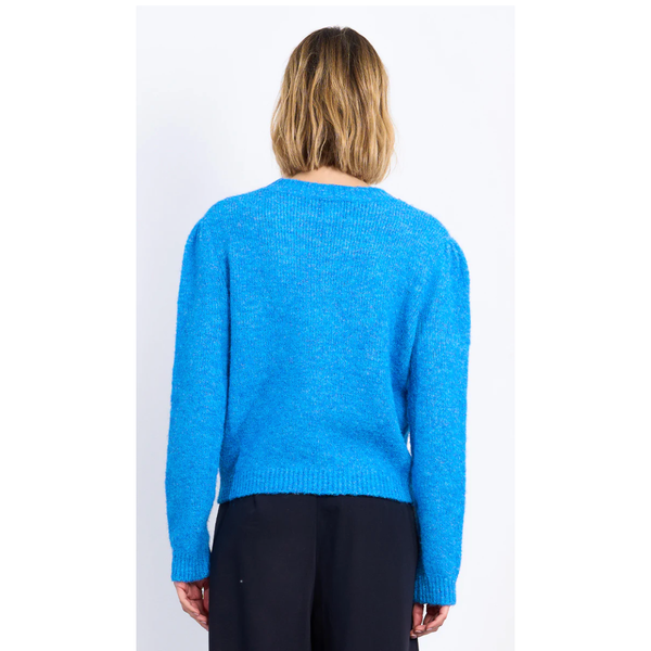 Blue Sequin Sweater