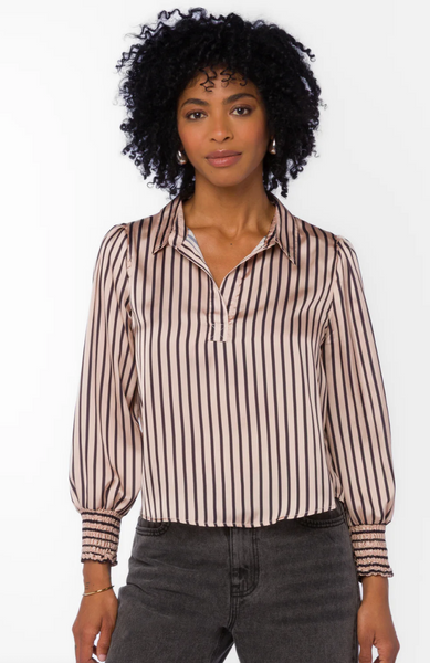 Goldie Striped Blouse