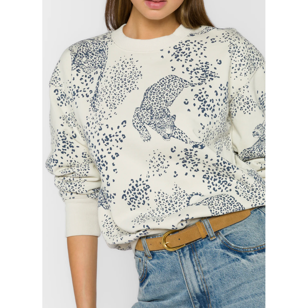 Leopard Print Sweatshirt
