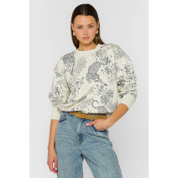 Leopard Print Sweatshirt