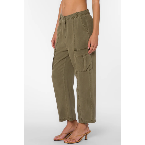 Trina Faded Olive Pants