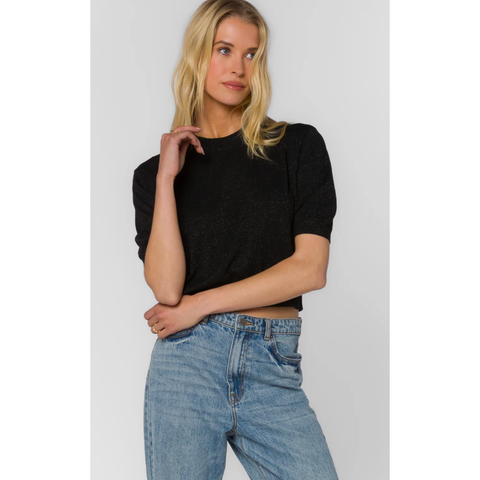 Fendy Black Metallic Sweater