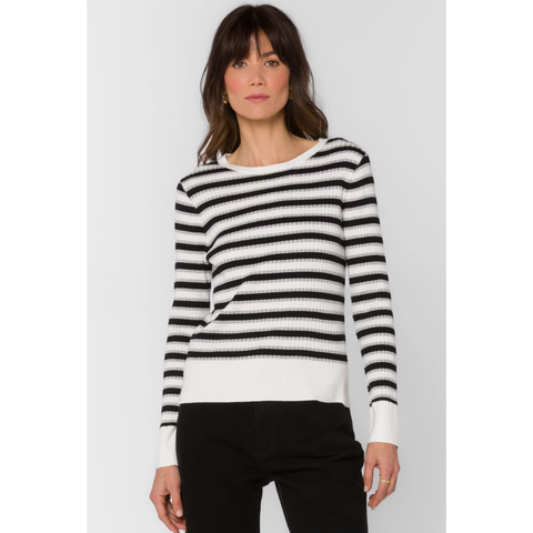 Janiyah Silver Stripe Top