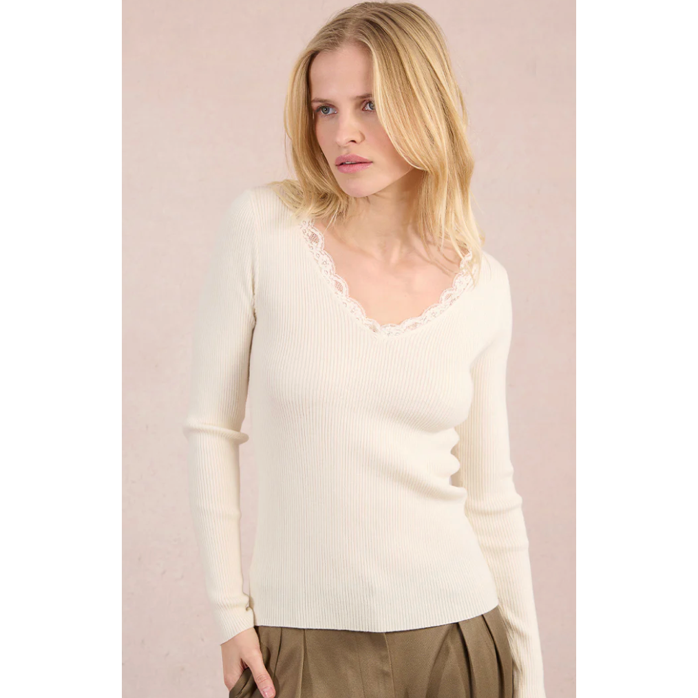 Beige Layering Top