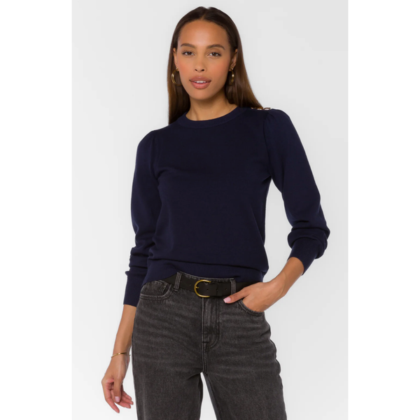 Taffy Navy Sweater