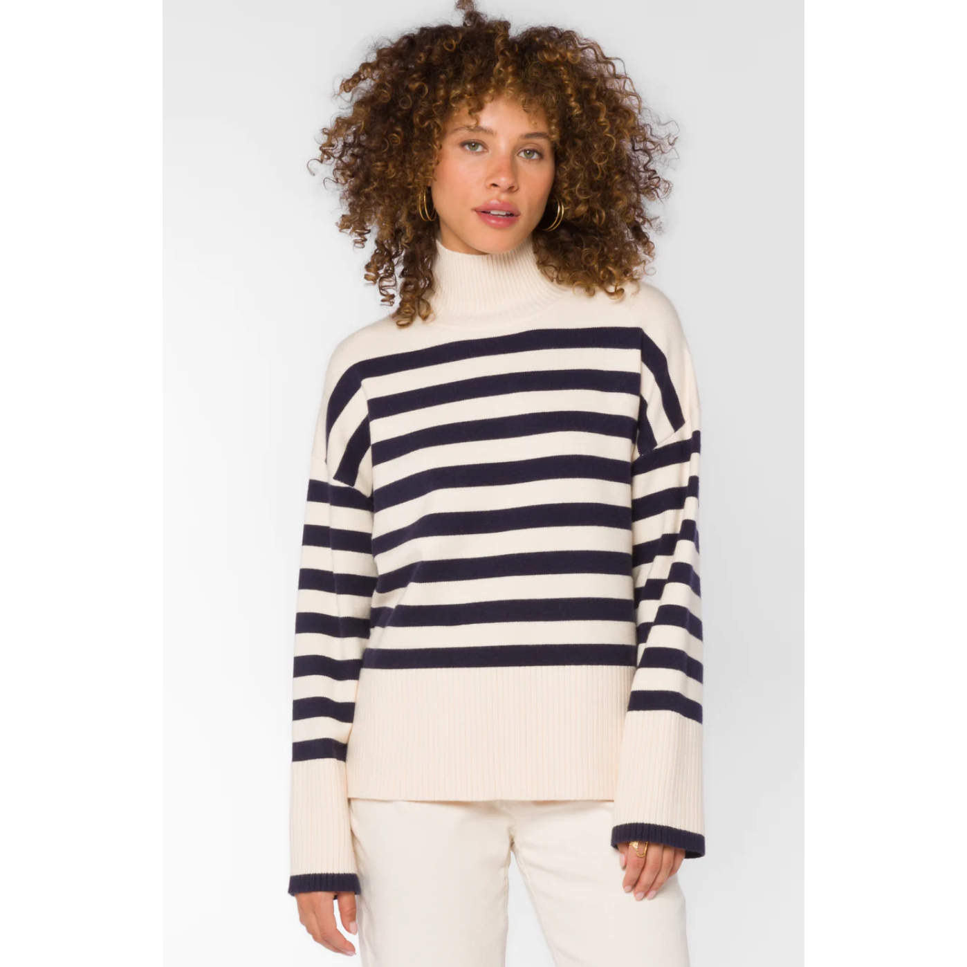 Caden Stripe Sweater - SPREE