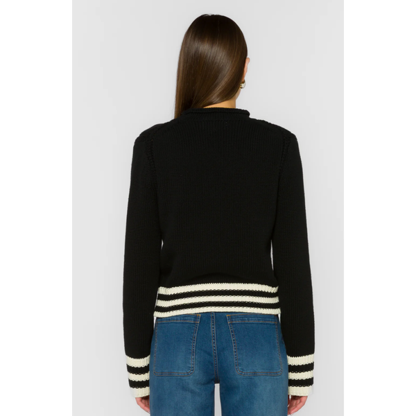 Ridley Black and White Pullover