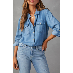 Washed Denim Shirt