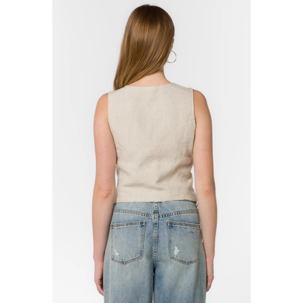 Dellis Ivory Vest