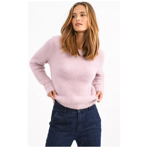 Soft Round Neck Sweater - SPREE