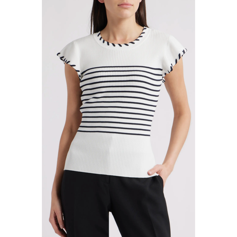 Flutter Sleeve Top