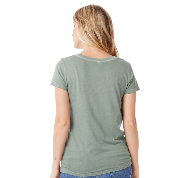 Vintage Garment Dyed Distressed T Shirt - SPREE Boutique