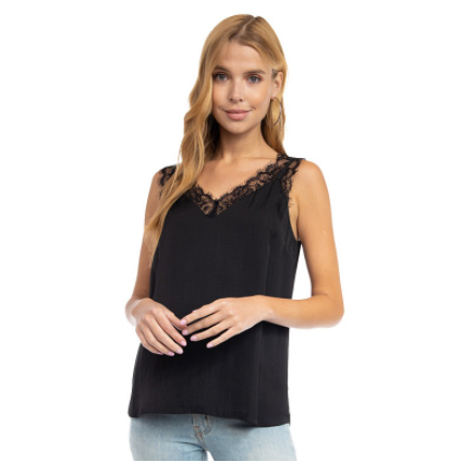 Lace Inset Camisole Top - SPREE Boutique