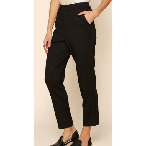 Black Tailored Trousers - SPREE